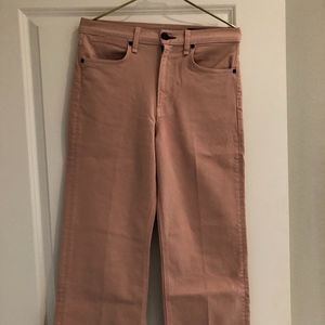 Rag & Bone - Women's Pink Justine Cropped Jeans